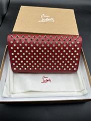 CHRISTIAN LOUBOUTIN POCHETTE WRISTLET